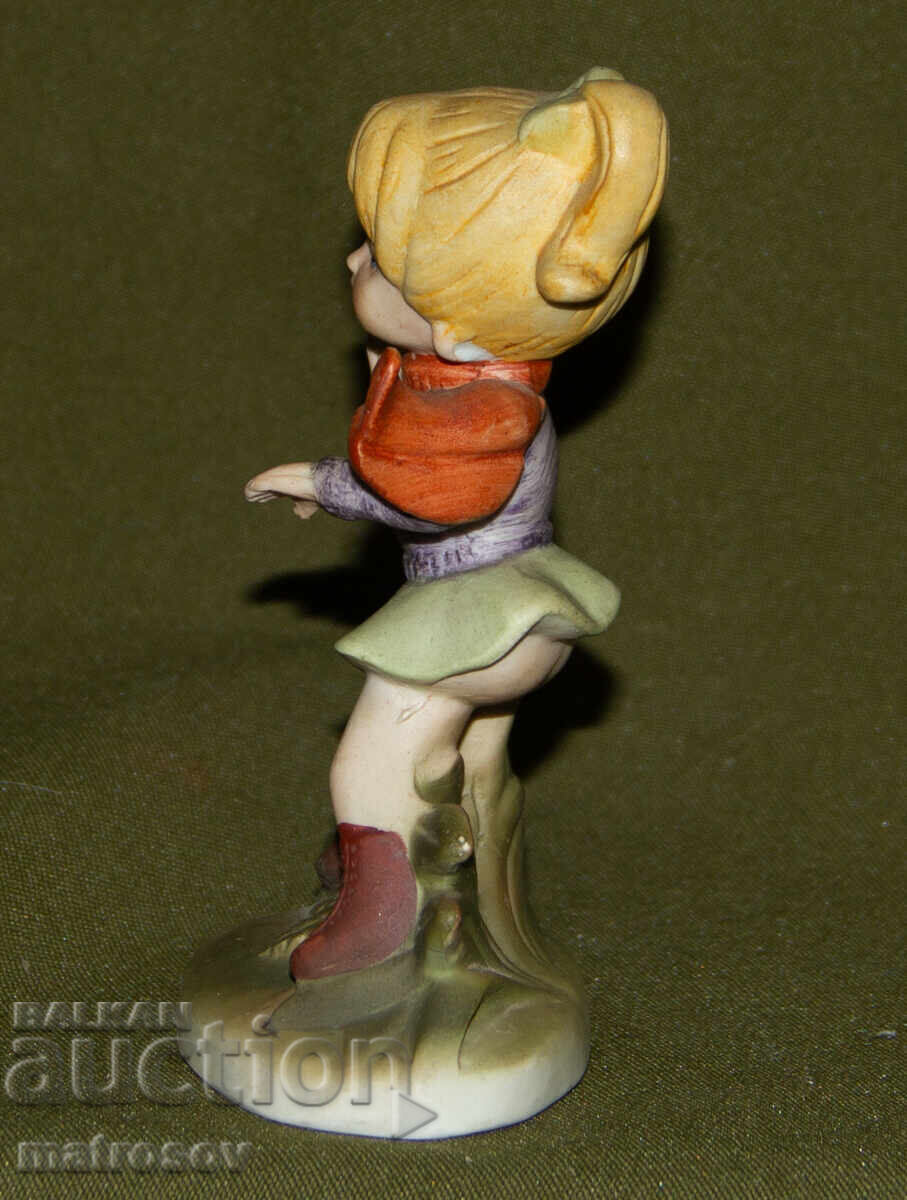 Παλαιό πορσελάνινο αγαλματίδιο, κορίτσι με παγοπέδιλα - 5 Παλαιό πορσελάνινο αγαλματίδιο, κορίτσι με παγοπέδιλα - 5