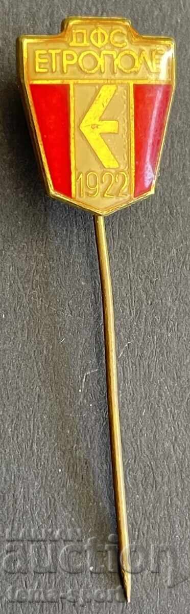 1725 Bulgaria Football Club Etropole Badge