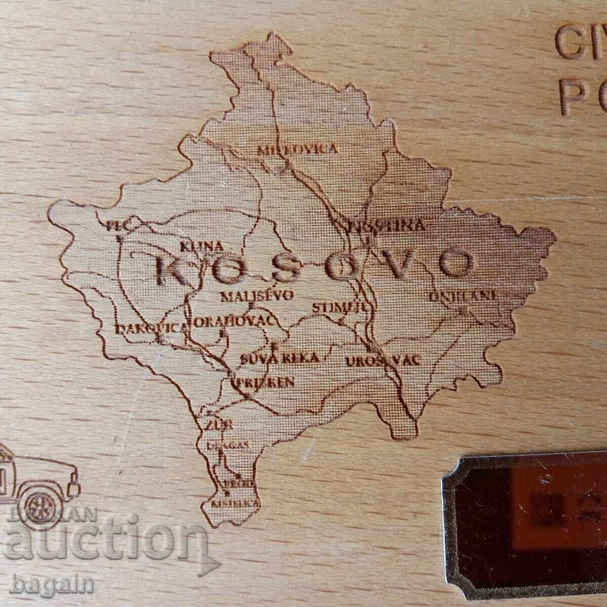 Police, Kosovo, blue helmets with price 30.00 BGN | € 15.34