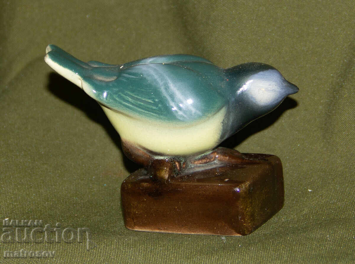 Παλιά διακοσμητική πορσελάνινη φιγούρα πουλιού - 5