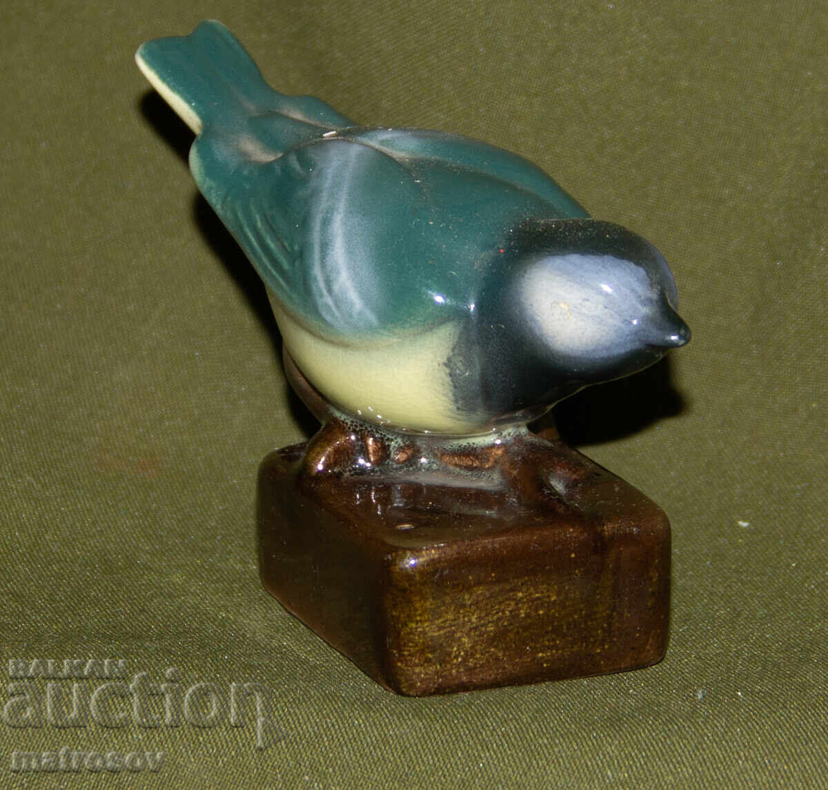 Παλιά διακοσμητική πορσελάνινη φιγούρα πουλιού - 6