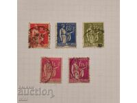 Γαλλία 1932 - 33 Νέα καθημερινά γραμματόσημα