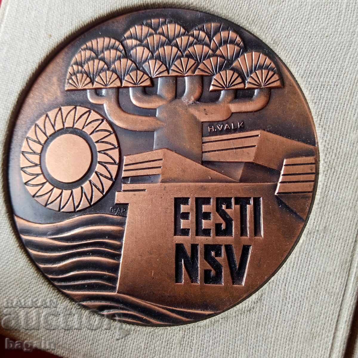 Medalie rară, placă comemorativă