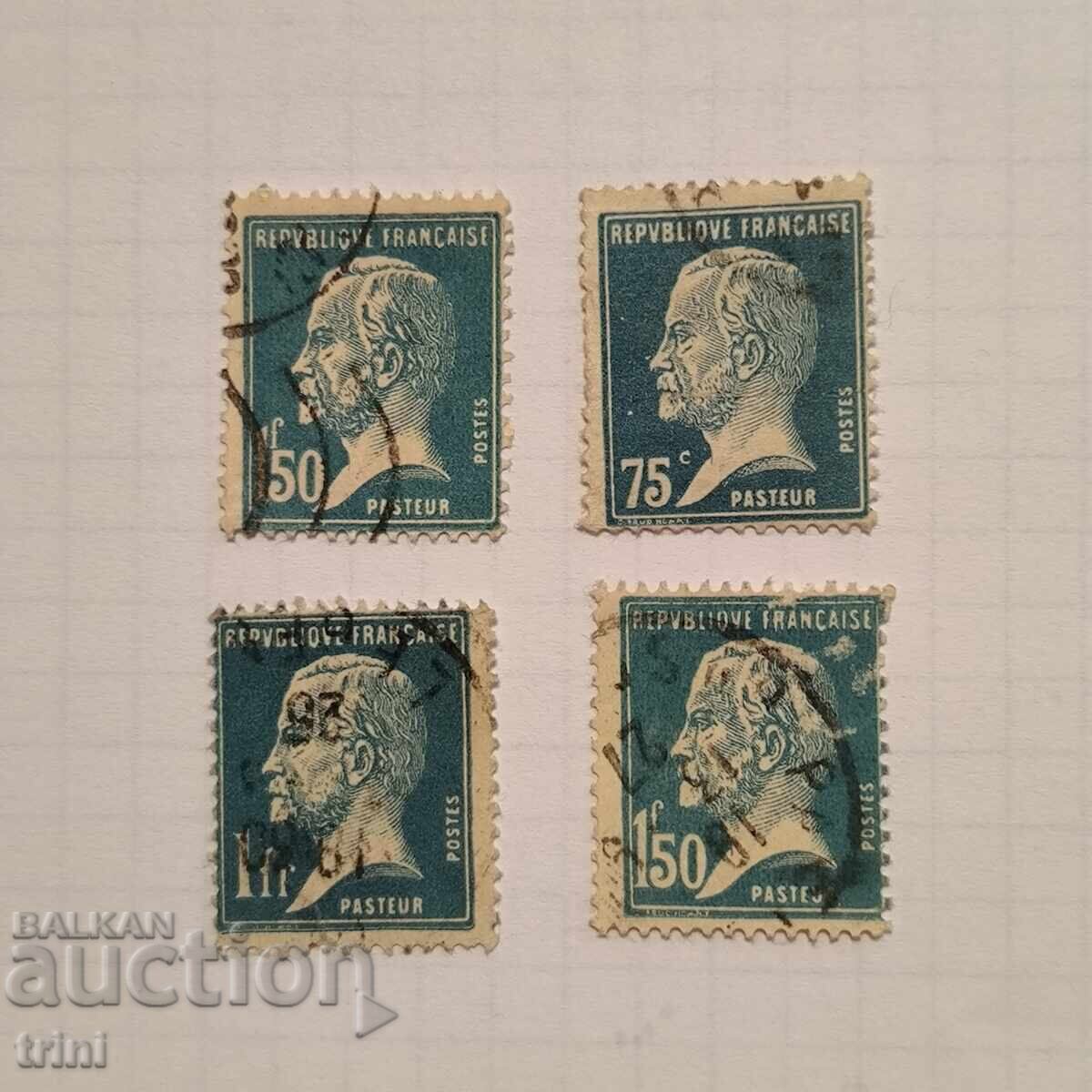 Γαλλία 1924 - 25 Παύστωρ Γαλλία 1924 - 25 Παύστωρ