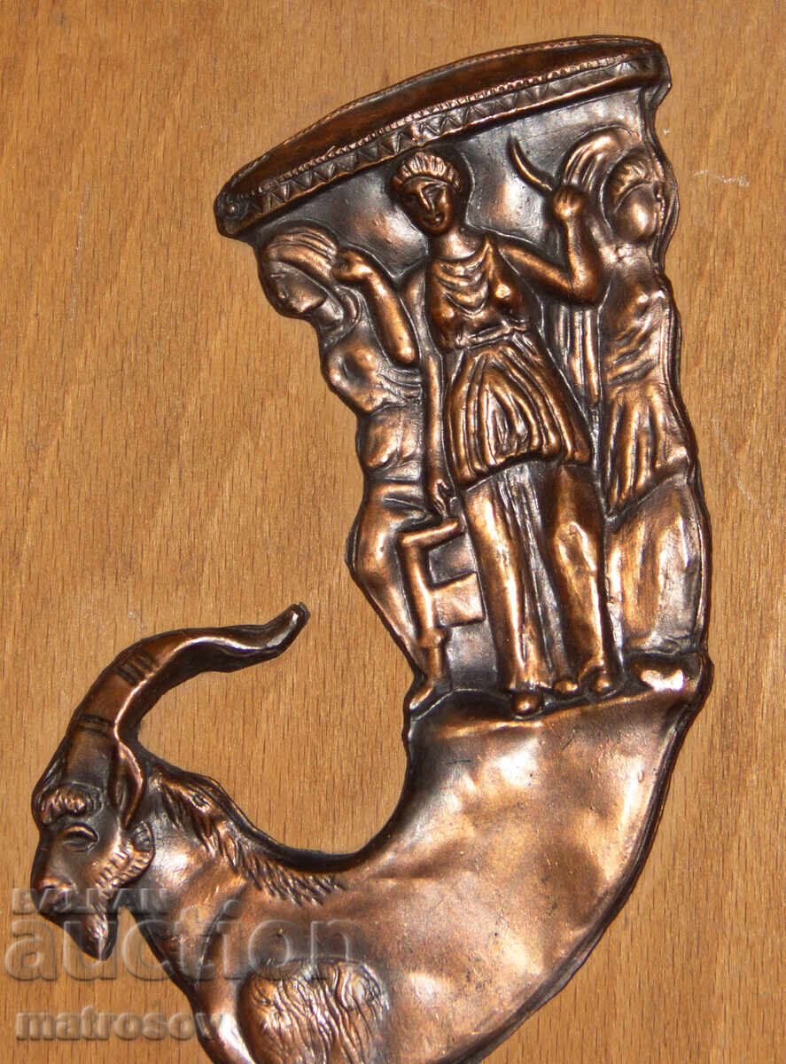 Delivery of Copper plaque, bas-relief, rhyton, Panagyurishte Gold Treasure