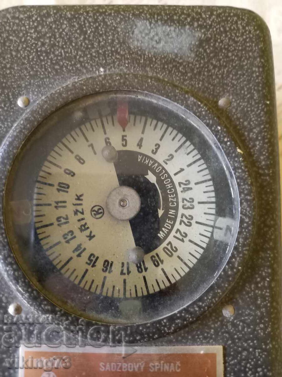 Licitație Ceas pentru contor electric, Cehoslovacia