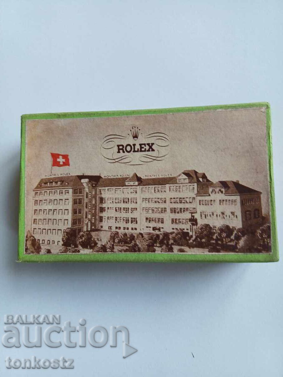 Auction  Rolex watch box