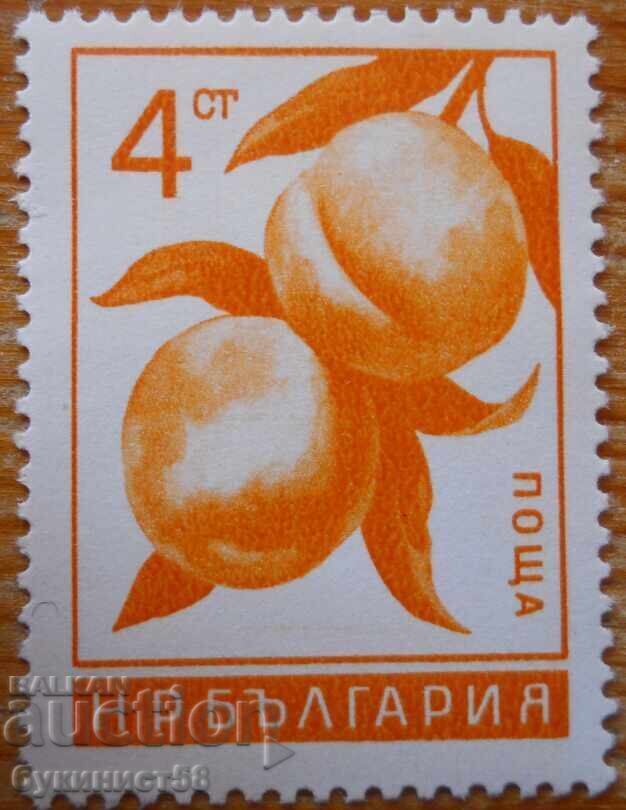 Bulgaria seria "Fructe de livadă" 1965 (curată)