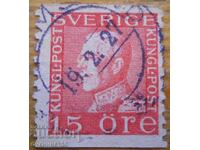 Sweden "King Gustaf V" - 1921-28