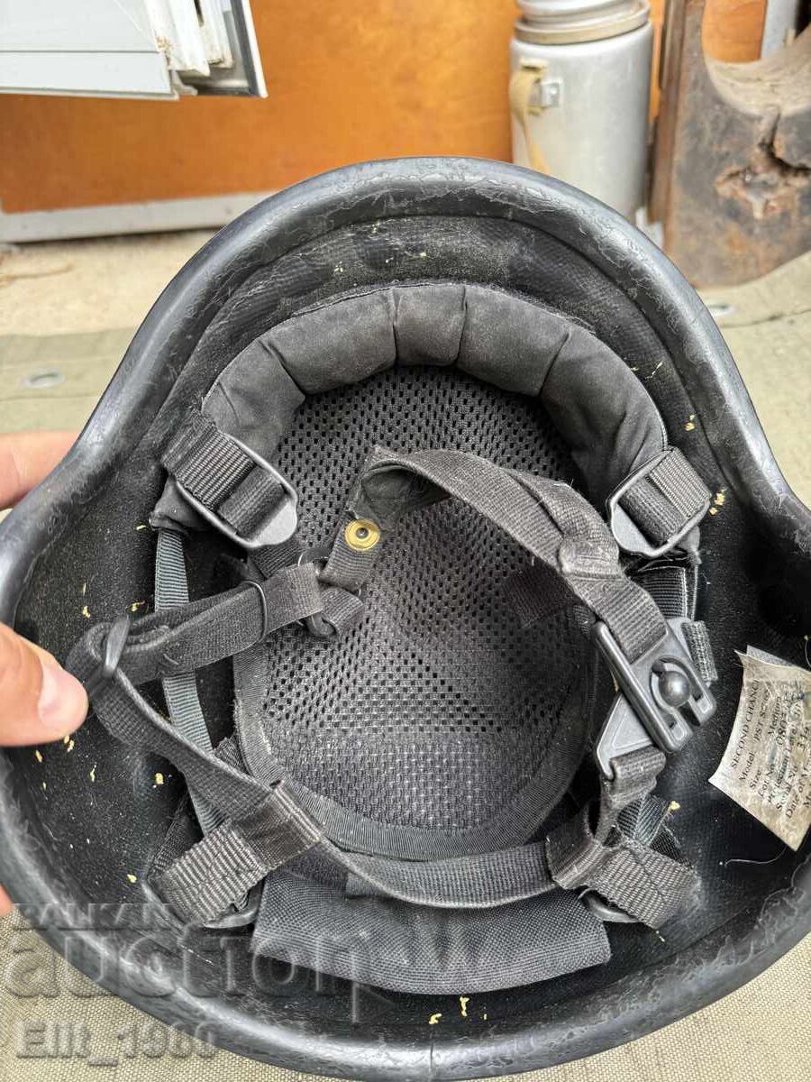 Bulgarian Kevlar Helmet (Iraq Mission) - 5