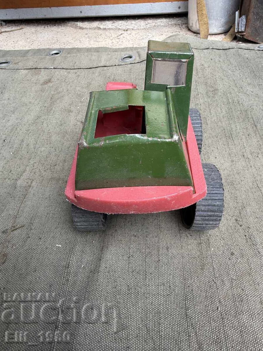 Delivery of Toy excavator from the socialist era