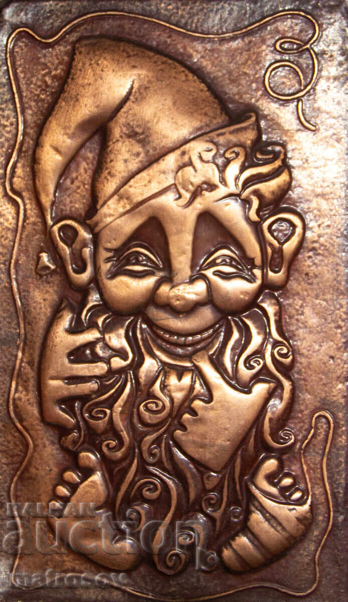 Russian Honey Plaque Bas-relief, Gnome with price 120.00 BGN | € 61.36