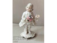 VÂND FIGURINĂ VECHE DE PORȚELAN GERMAN - KARL ENS 1920