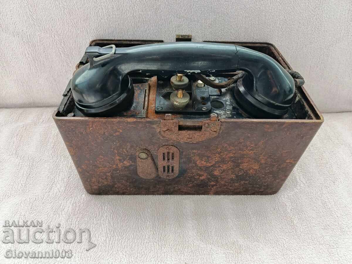 Telefon militar german vechi - WEHRMACHT - Al Doilea Război Mondial - 1944