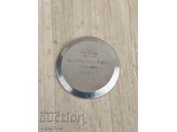 Capac ceas cu inscripție