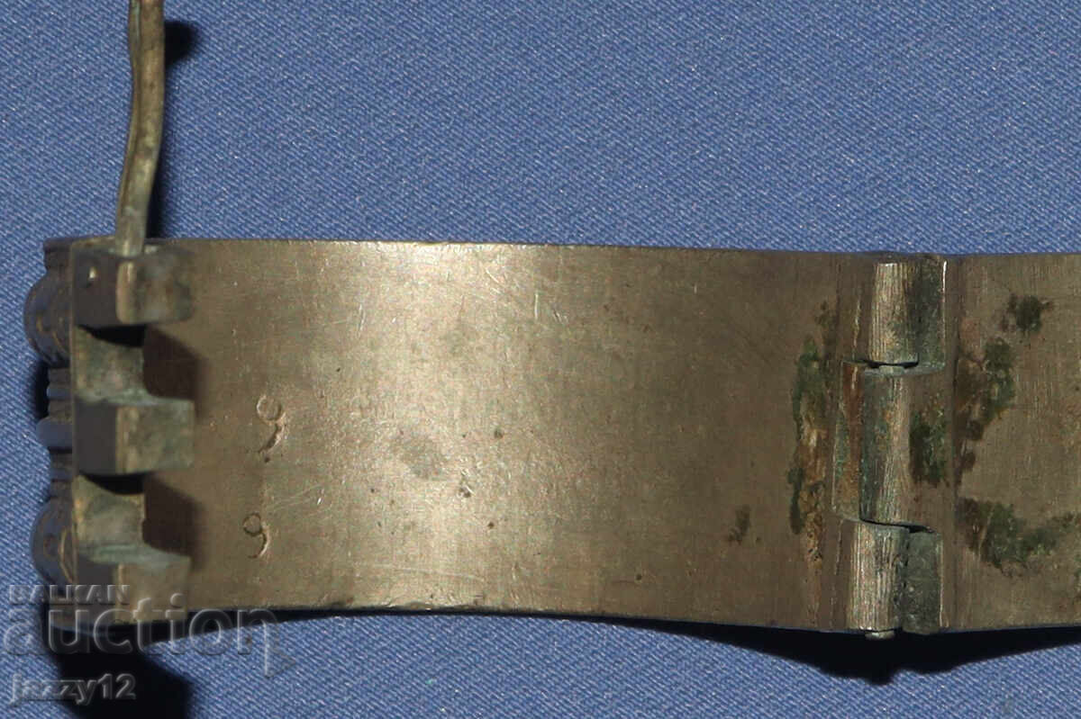 Παλιό ασημένιο παραδοσιακό βραχιόλι - 7