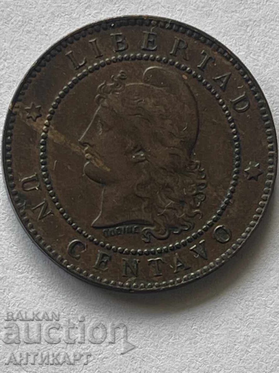 Argentina Rare Coin One Centavo 1883 with price 19.00 BGN | € 9.71 Argentina Rare Coin One Centavo 1883 with price 19.00 BGN | € 9.71