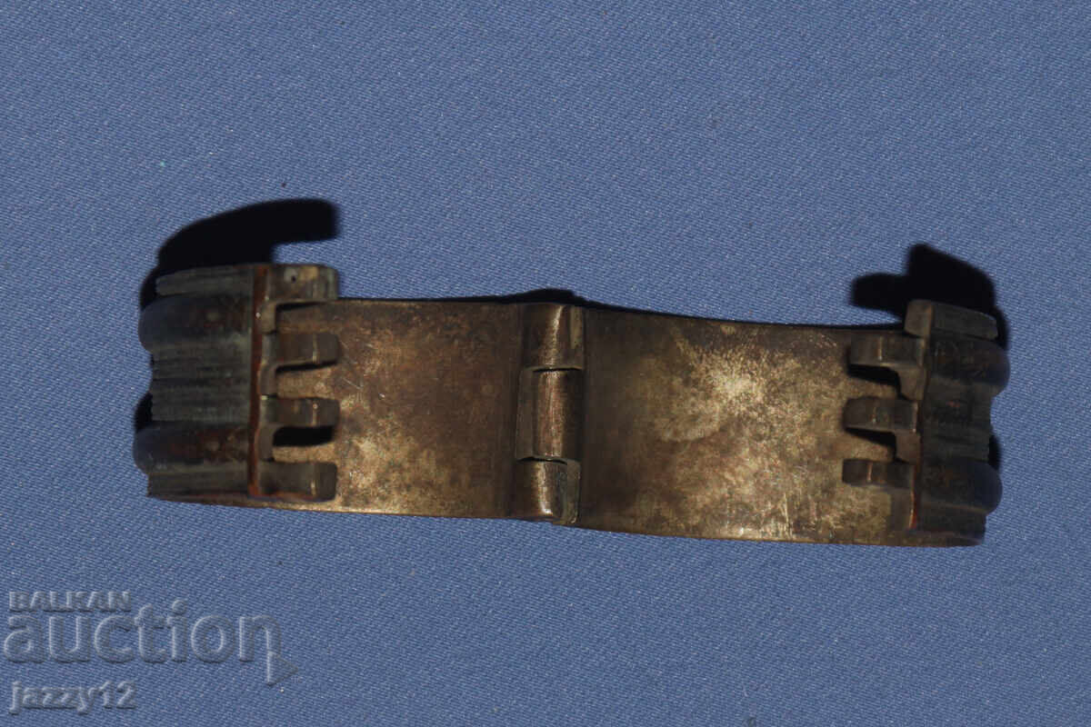 Παλιό ασημένιο παραδοσιακό βραχιόλι - 6