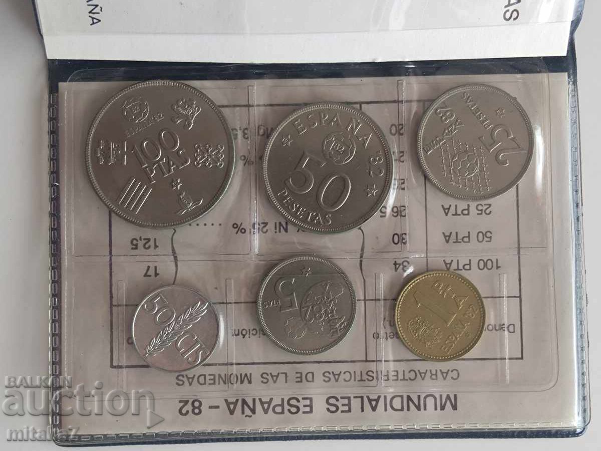 Set de monede 1982, Spania cu preț € 9.00 | 17.60 BGN