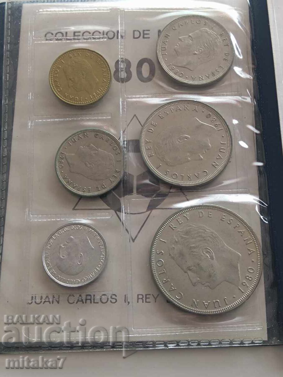 Coin set 1982, Spain - 5