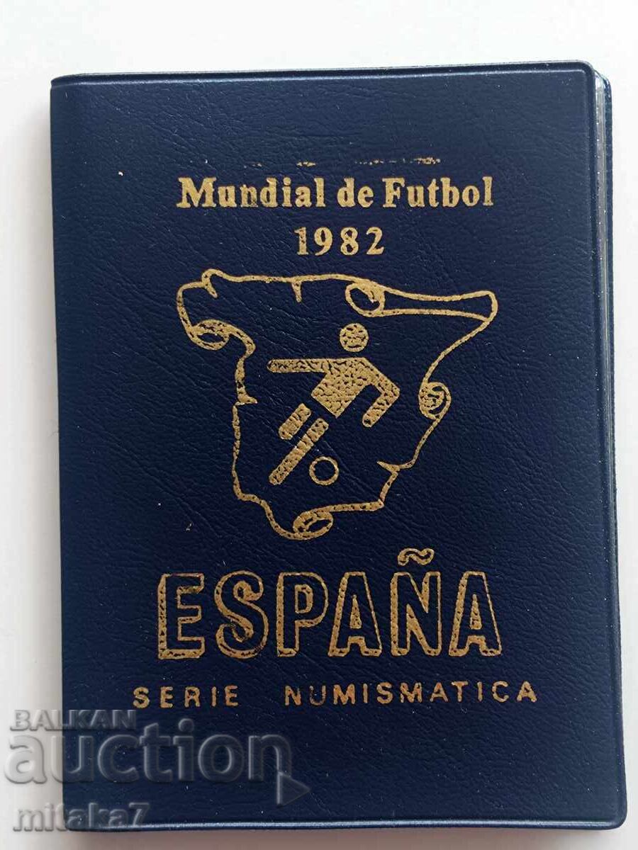 Coin set 1982, Spain