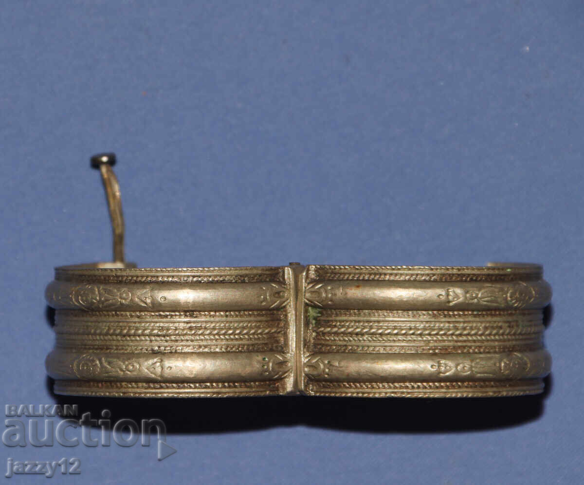 Παλιό ασημένιο παραδοσιακό βραχιόλι - 6