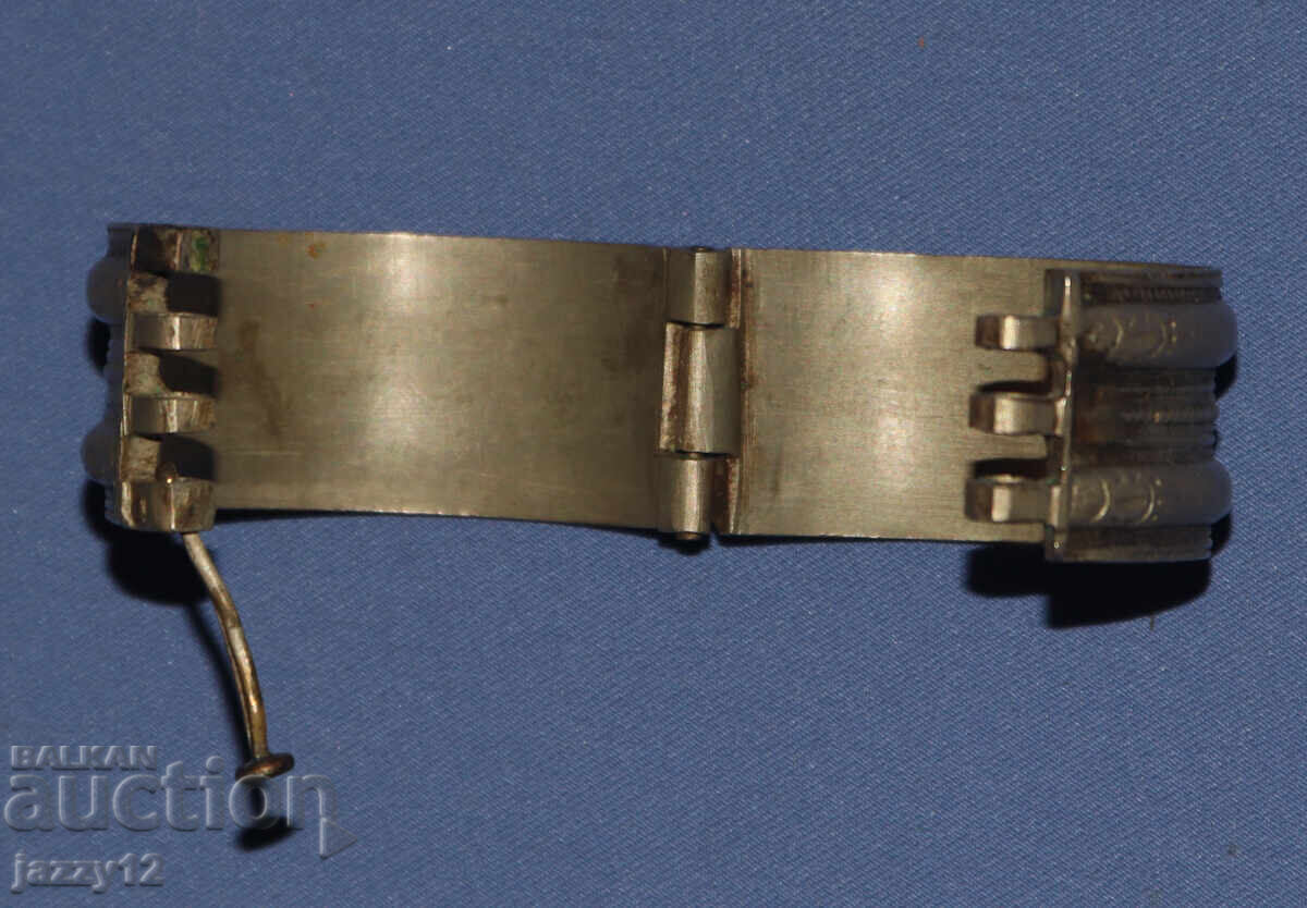 Παλιό ασημένιο παραδοσιακό βραχιόλι - 7