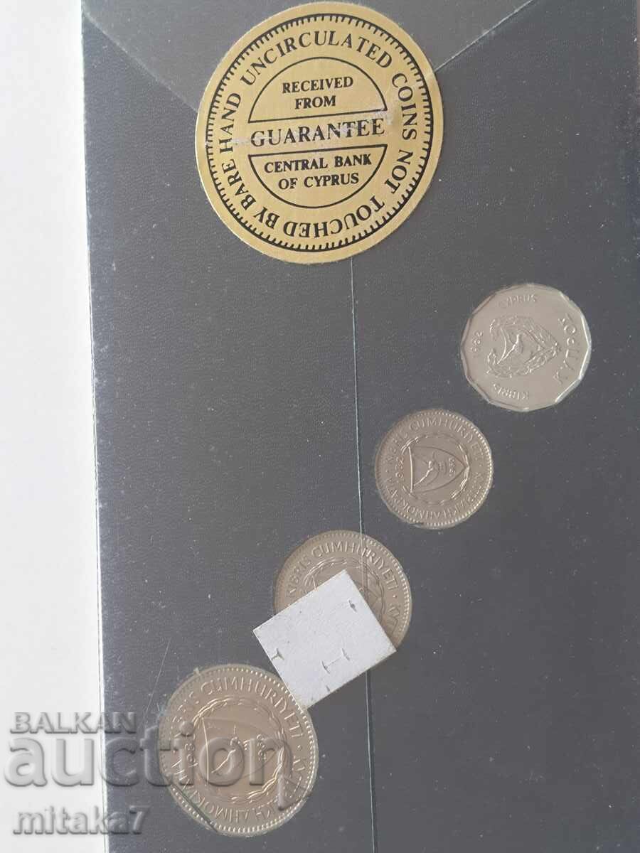 Delivery of Set of coins 1982, Cyprus