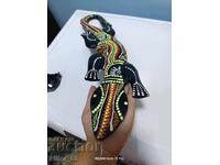 Salamandră din lemn