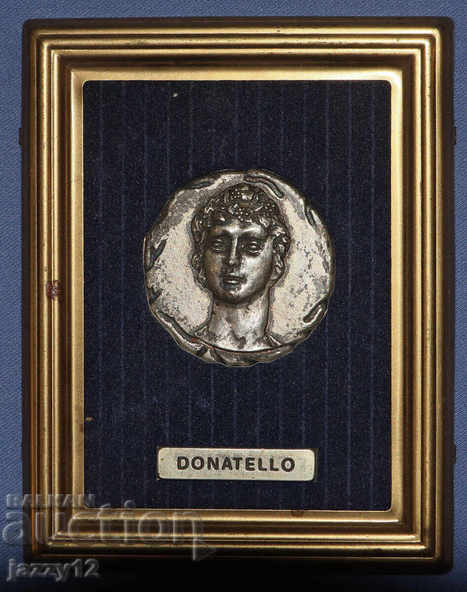 Δημοπρασία Πλακέτες Ιταλικών αριστουργημάτων - Ντονατέλο, ασήμι