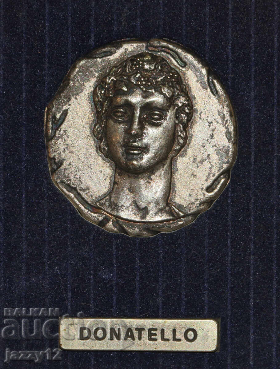 Παράδοση Πλακέτες Ιταλικών αριστουργημάτων - Ντονατέλο, ασήμι