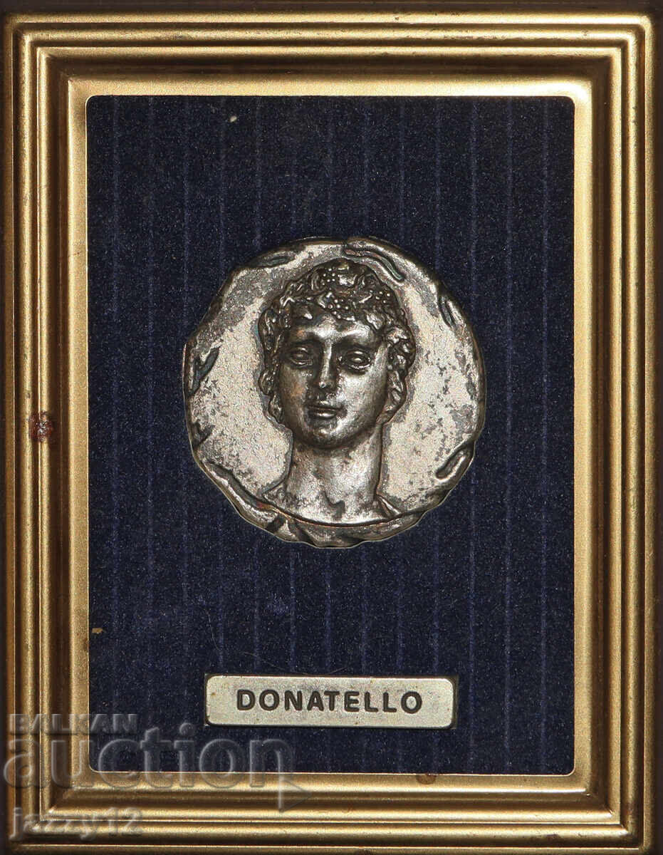 Πλακέτες Ιταλικών αριστουργημάτων - Ντονατέλο, ασήμι