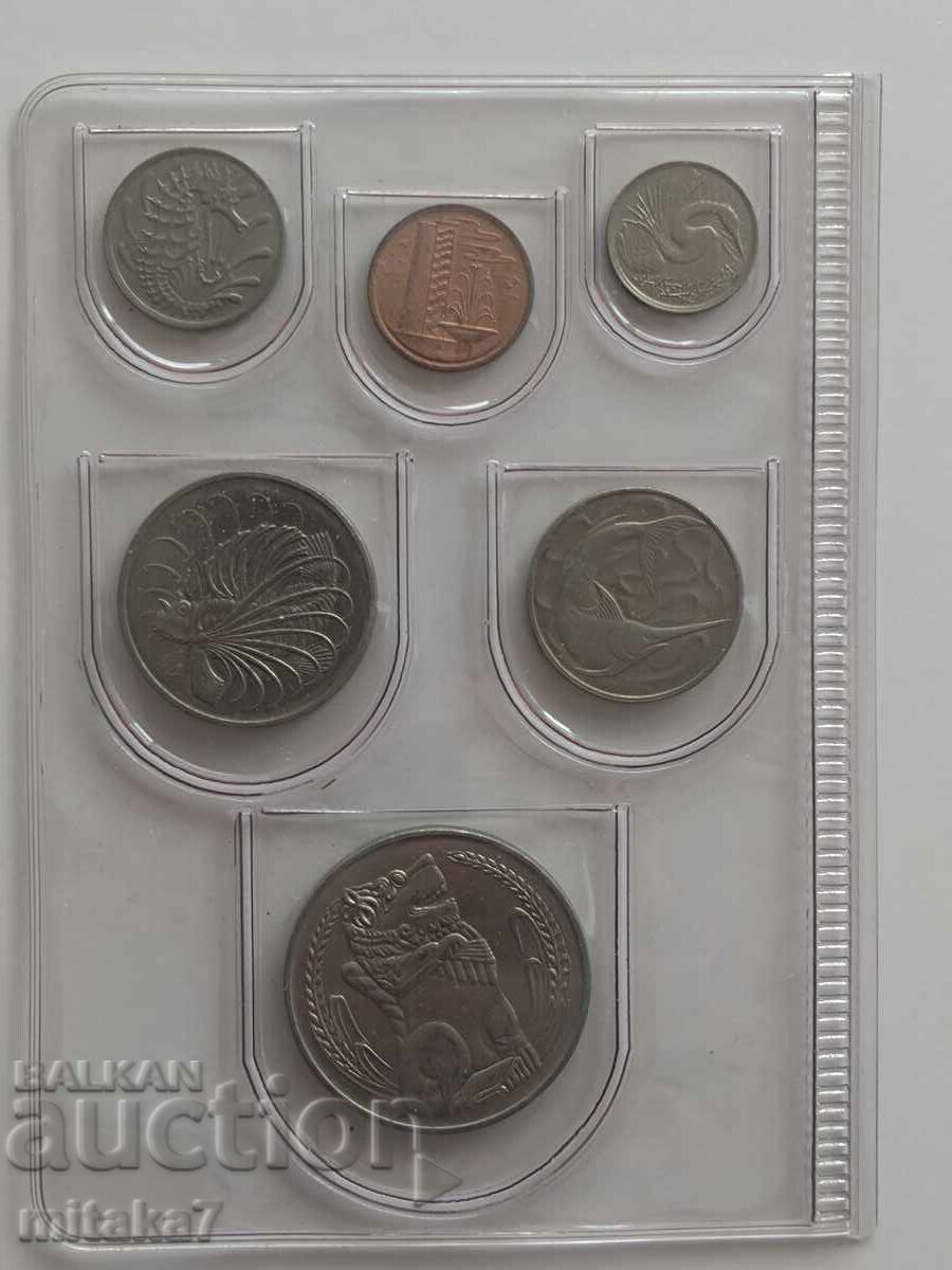 Auction Set of coins 1981, Singapore Auction Set of coins 1981, Singapore