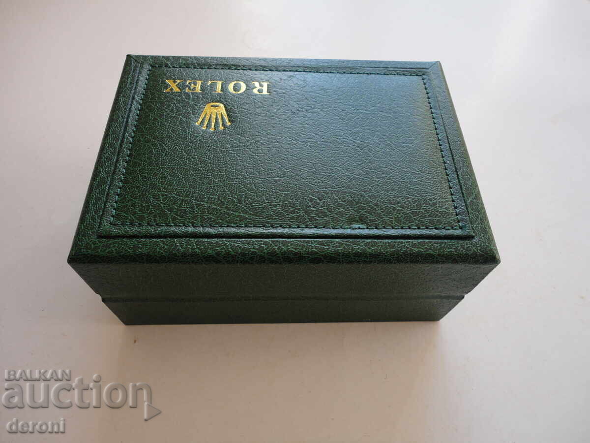 Кутия за часовник Rolex с цена 30.20 лв. | € 15.44 Кутия за часовник Rolex с цена 30.20 лв. | € 15.44