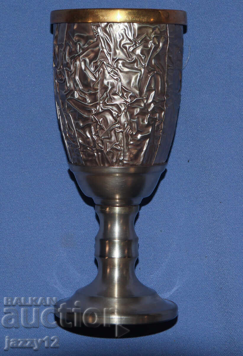 Licitație Cană decorativă modernă, cupă, miere, argint, aur