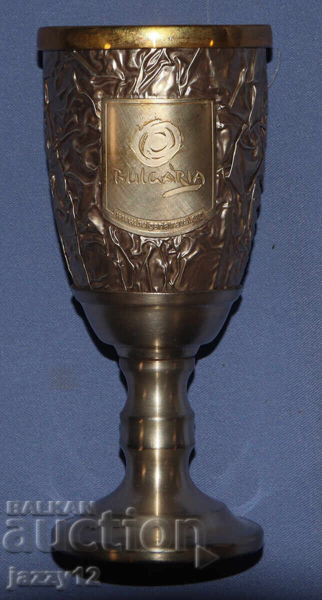 Cană decorativă modernă, cupă, miere, argint, aur - 7