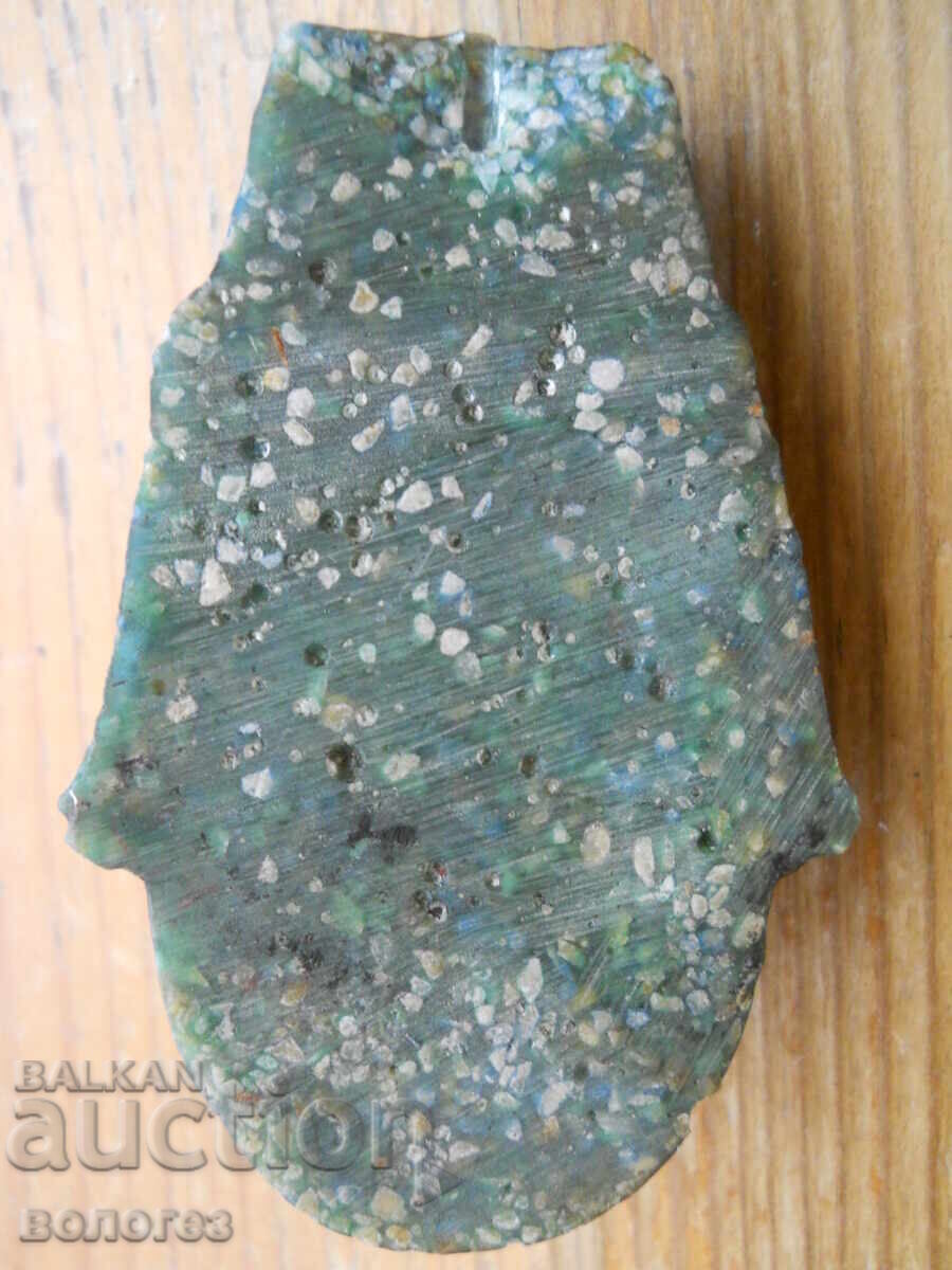 Wall plaque made of crushed malachite "El Arte Azteca" - Mexico with price 45.00 BGN | € 23.01