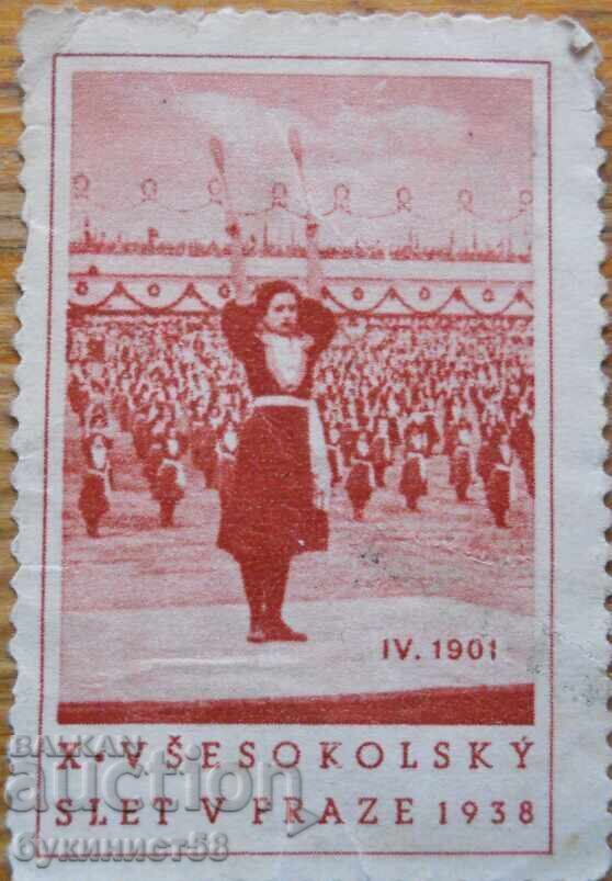 Cehoslovacia "X Festival Sokolski la Praga" - 1938