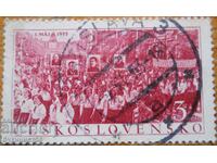 Τσεχοσλοβακία "Πρωτομαγιάτικη διαδήλωση" - 1955