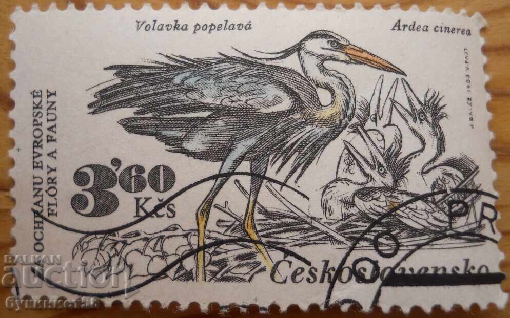 Cehoslovacia "Floră și faună europeană" - 1983 Cehoslovacia "Floră și faună europeană" - 1983