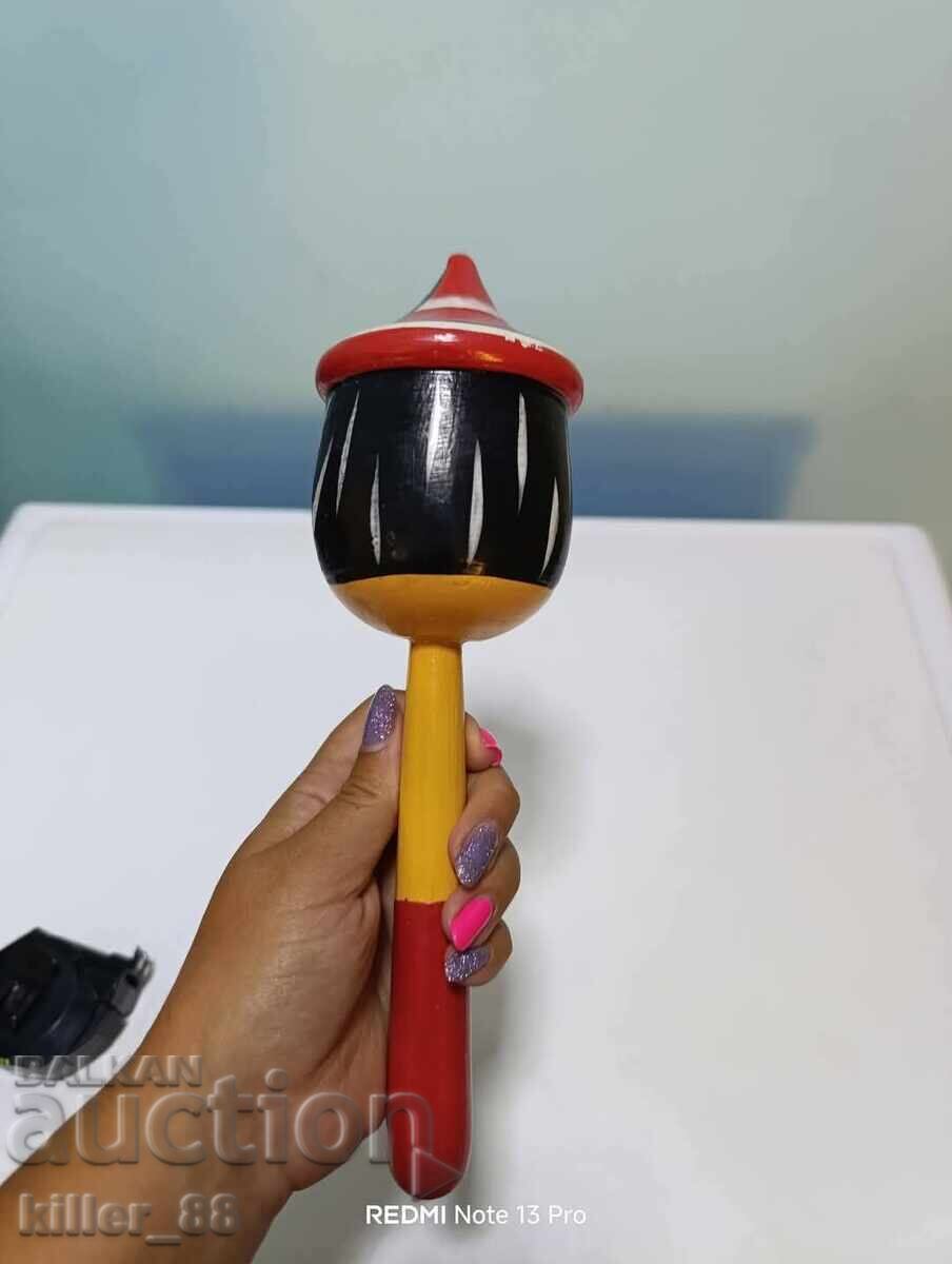 Ξύλινος Πινόκιο μαράκας με τιμή 22.00 BGN | € 11.25