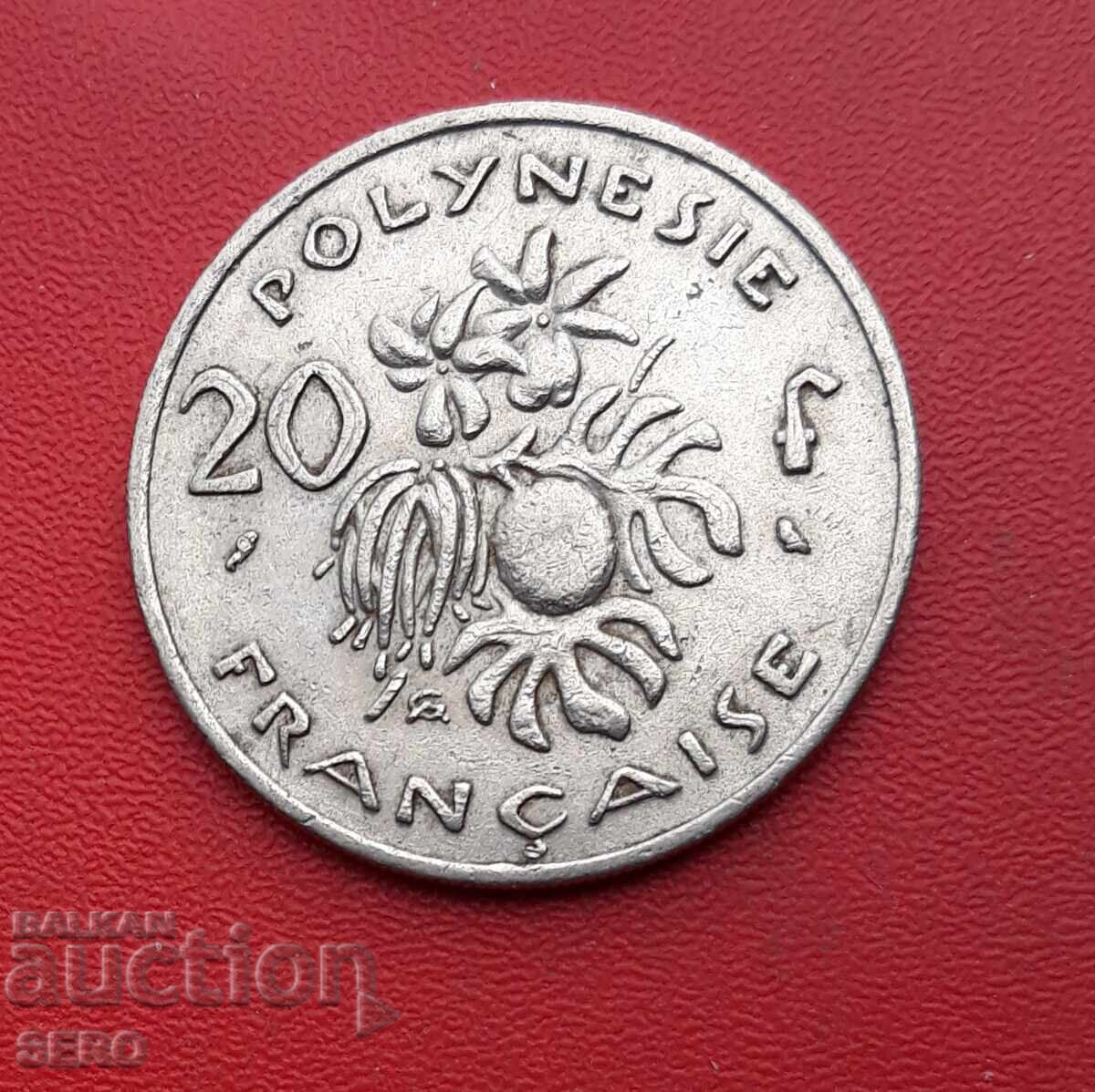 Γαλλική Πολυνησία - 20 φράγκα 1967