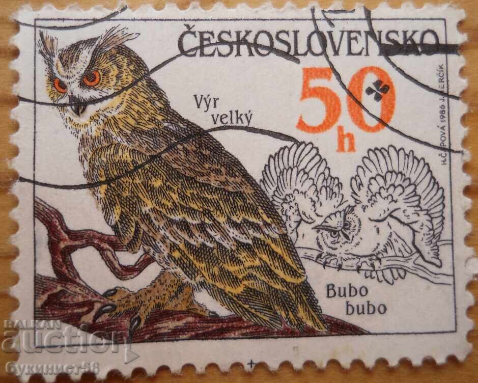 Cehoslovacia "Păsări de noapte" - 1986 Cehoslovacia "Păsări de noapte" - 1986