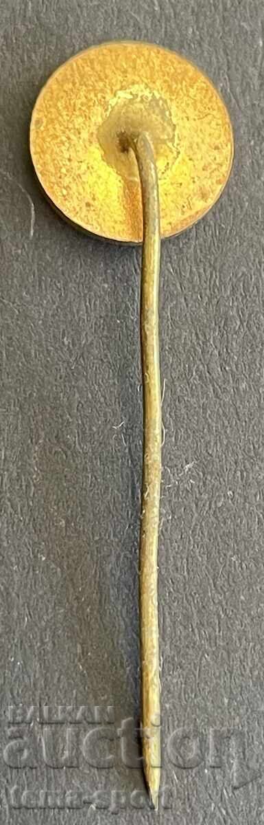 1736 Σήμα ποδοσφαιρικού συλλόγου Βελμπάζντ Κιουστεντίλ Βουλγαρία με τιμή 5.00 BGN | € 2.56