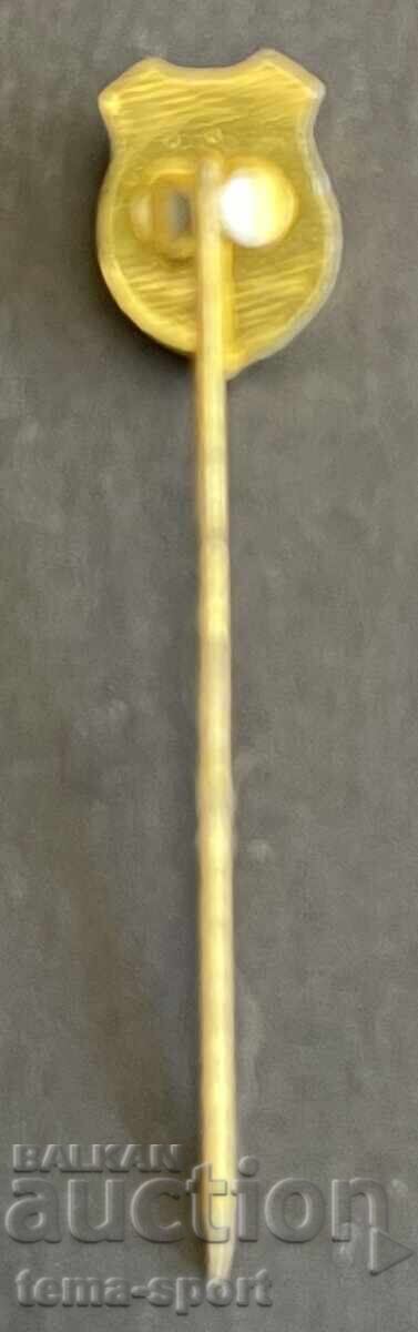 1744 Βουλγαρία σήμα ποδοσφαιρικού συλλόγου Ροδόπη Μομτσίλγκραντ με τιμή 5.00 BGN | € 2.56