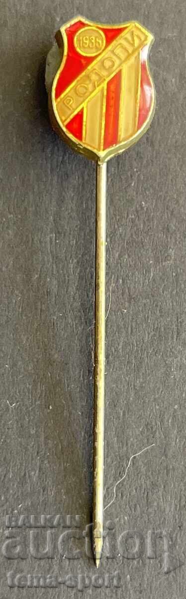 1744 Βουλγαρία σήμα ποδοσφαιρικού συλλόγου Ροδόπη Μομτσίλγκραντ