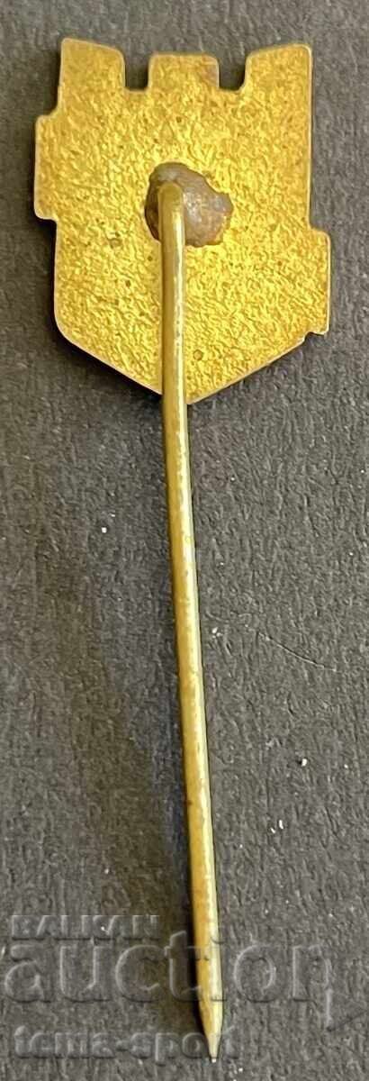 1748 Βουλγαρικό σήμα ποδοσφαιρικού συλλόγου Ασένοβετς Ασένοβγκραντ με τιμή 5.00 BGN | € 2.56