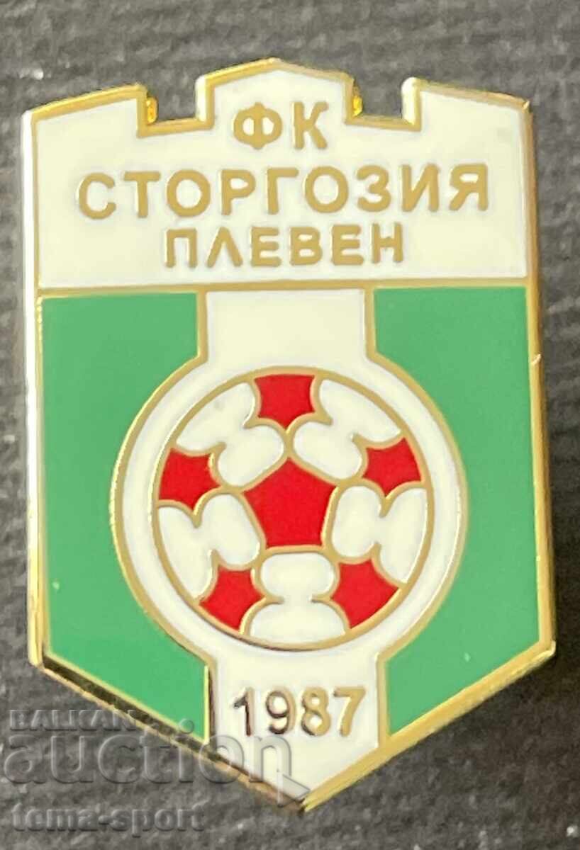 1753 Bulgaria Sign Football Club Storgosia Pleven Enamel