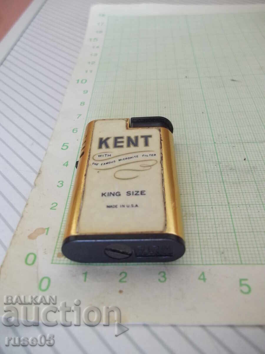 "KENT" Gas Lighter, Piezoelectric, Soft Flame with price 15.00 BGN | € 7.67 "KENT" Gas Lighter, Piezoelectric, Soft Flame with price 15.00 BGN | € 7.67