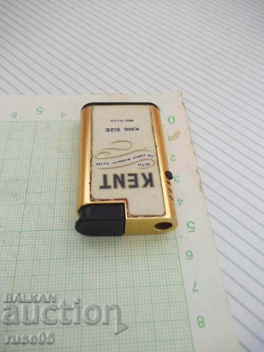 "KENT" Gas Lighter, Piezoelectric, Soft Flame - 5 "KENT" Gas Lighter, Piezoelectric, Soft Flame - 5